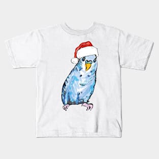 Christmas budgie Kids T-Shirt